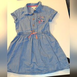 Cat and Jack long shirt/short casual dress size 6/6x